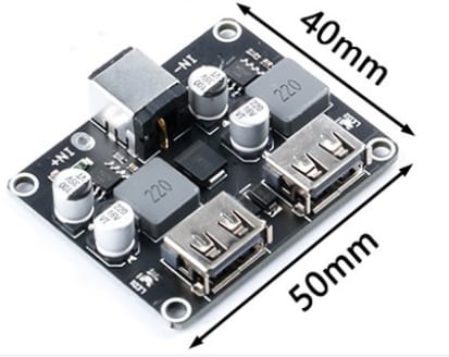 Schematic - DFRobot DRF08x Fast Charge Buck Modules